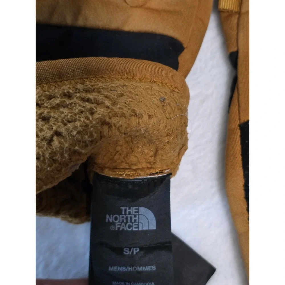 The North Face Mens Small Sierra Etip Gloves in Utility Brown
